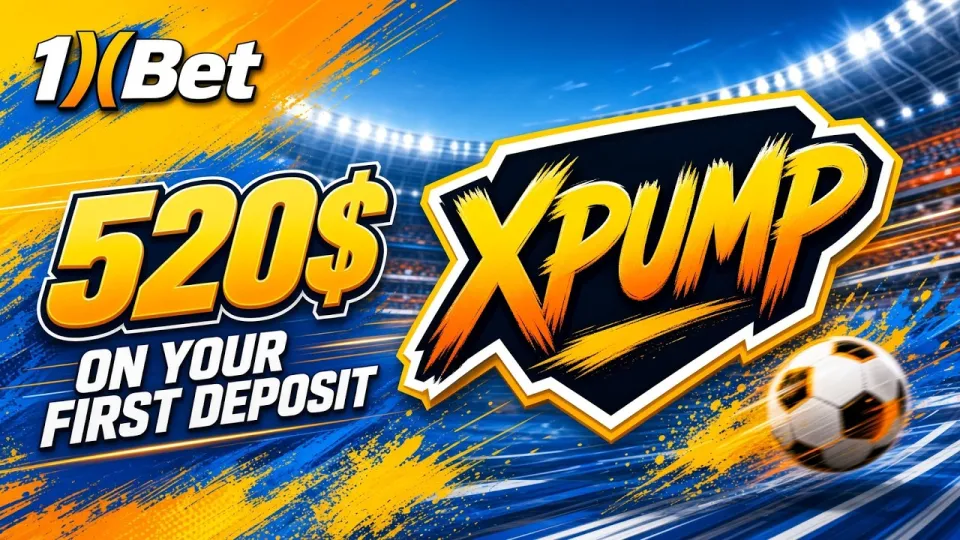 1XBET download gets the app on your phone in a few minutes with promo code XPUMP for the welcome offer